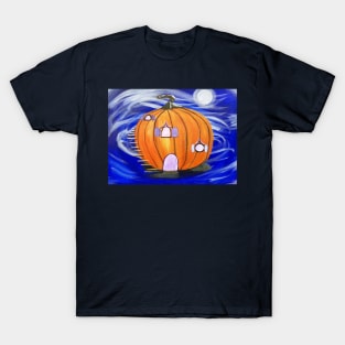Pumpkin fairy house fairytale T-Shirt